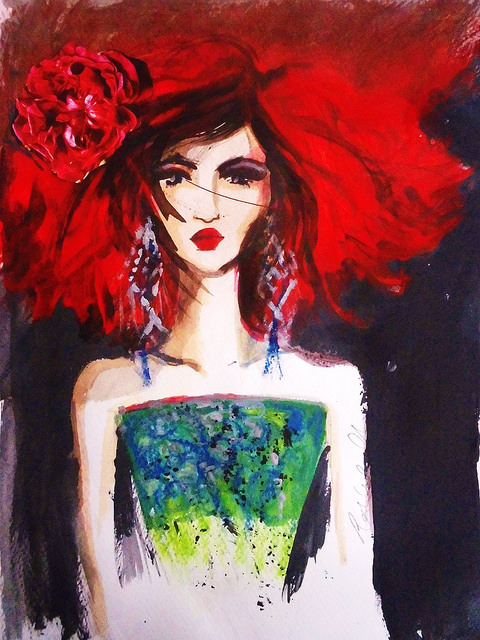 red and green beauty